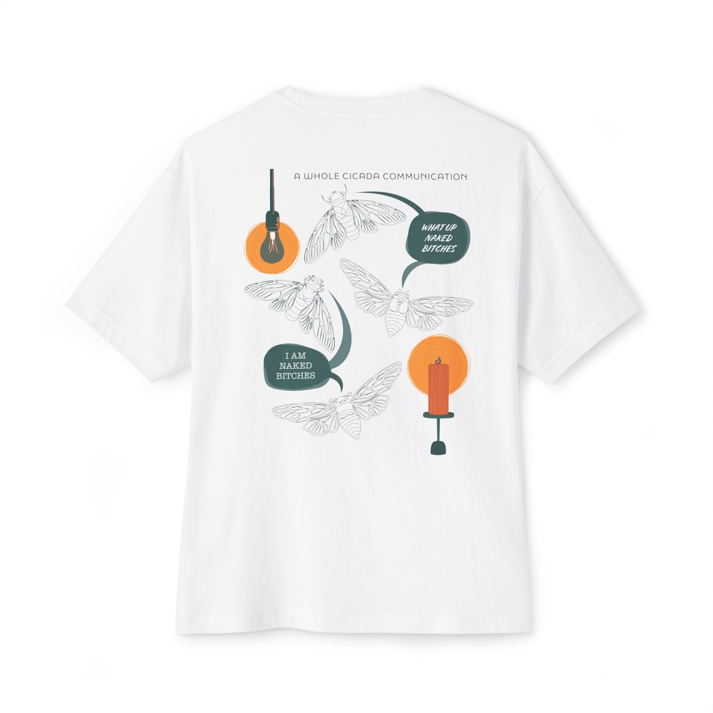 A whole cicada communication Tee