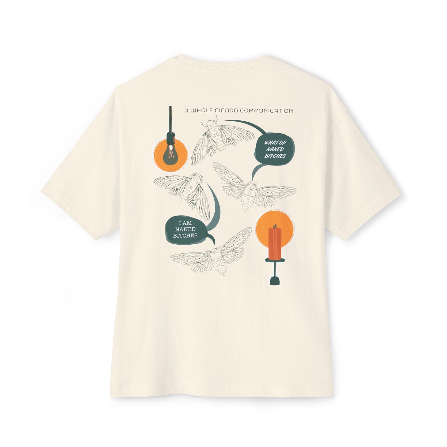 A whole cicada communication Tee